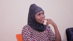 home tutor fucking sexy ebony muslim teen student at home