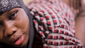 home tutor fucking sexy ebony muslim teen student at home