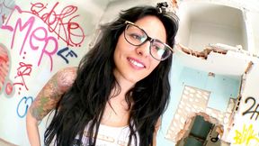 Barely of age Raquel Abril a horny girl gets her pussy