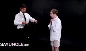 Elder Michaels gets punished by President Matthews big thick cock