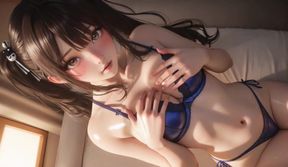 AI Waifus Micro Bikinis &amp; Lingerie Curvy Bodies Shiny Skin SFW Compilation