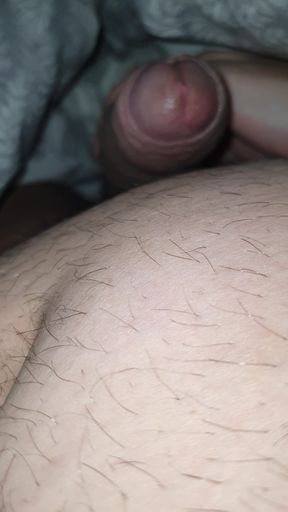 Step mom makes night visit and handjob step son big dick in bed