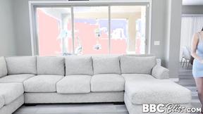 ”MILF Joslyn James sucks big black dick to teach stepdaughter a lesson”