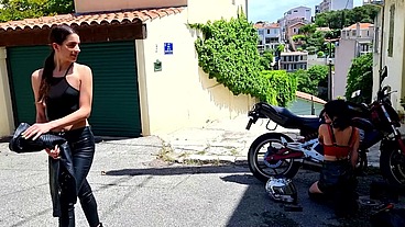 The biker