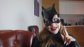 Femdom - Cat Woman Olena Trains Her Birthday Slave - Part 01 - Polish Language - HD 1920x1080