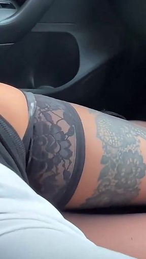 My Boss's Wife Sucks Me off in the Car