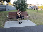 FLASHING the camera in public - Eli Skye