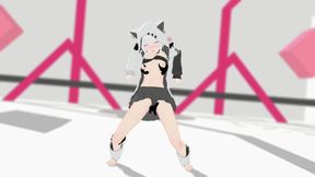 Azumaim Loki Hentai Mmd 3D White Hair Color Edit Smixix
