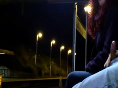 Dickflash - Milf can't resist to tuch (fantasy?)