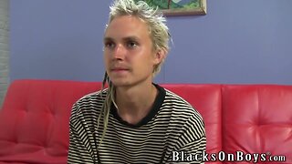 Skater Boy Fritz Gets A Black Cock In His Ass
