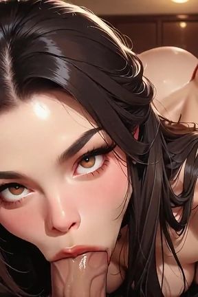 Blowjob and Cum Compilation! Best! Ai-generated