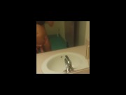 Masturbating in the public bathroom ~KimberlyGeorge~