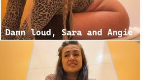 Sarah & Angie, the double public bombshells wmv