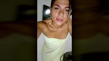 TS Angelique - POV with cumshot - short version