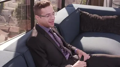 The Handsome Dude Licks And Barebacks Tranny Boss' Tight Ass