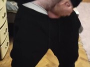 Jerking off a good cock and cum on the mirror. My second video