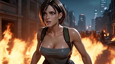 Jill Valentine After the Fall (AI Video)