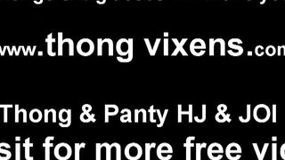 I cant wait to offer you a hand job into my g string