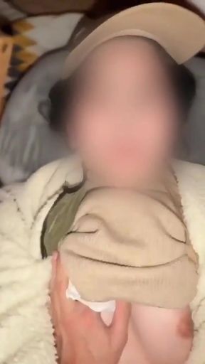 NTR sex with my best friend's girlfriend. Cheating sex at a campsite with three close friends(#404)   Clip 1