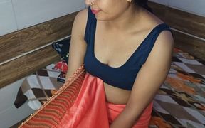 Desi Beautiful Bhabhi Gifted Her Pussy to Her Husband on Their Wedding Anniversary.