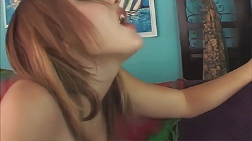 Audrey Elson Swallows Steve Taylor Facial Cumshot