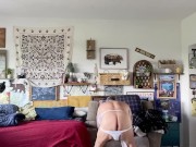 Strongman gets naked
