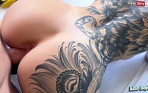 Cheating German MILF Lisa Sophie seduces her son's friend & lets him fuck her cunt - MyDirtyHobby