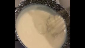 Dessert &agrave_ la vanille faite maison