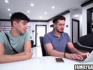 Drilled bareback by homosexual step uncle