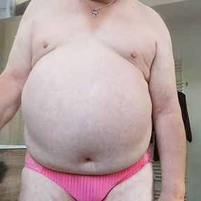 Wife&#039;s pink panty and punishment