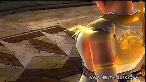 Kasumi in Seductive Halloween Costume Takes Pleasure in Ecstasy