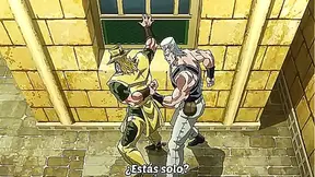 Jojos Epic Egyptian Climax: Jotaro Ignites Steamy Desert Tryst