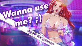 Slutty audio RP: Club bathroom public fuck