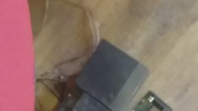 wife crushing radio in sandals 2
