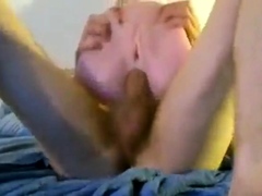 Big-Cock Man's Orgasmic Solo Play with Sextoy