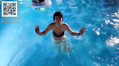 The tightness of her pussy felt so good that I ended up cumming inside her. Amateur/Couple/Pool