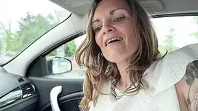 I Fuck A Milf In A Parking Lot And She Swallows My Cum
