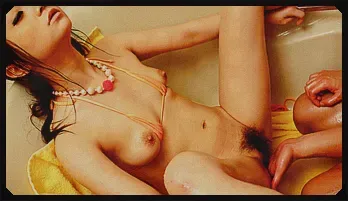 Rui Yazawa getting wet and wild in the shower room HD video