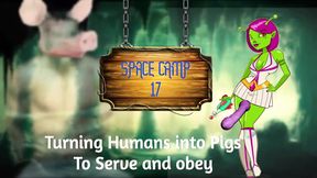 AUDIO ONLY - All female alien race turns men into fat sissy pigs humiliation