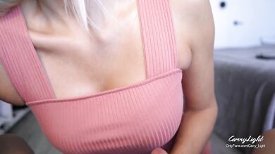 Step Mom seduce Step Son and help him to cum quick while Dad is not home CarryLight MILF