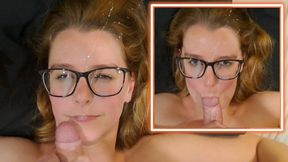 CUM ON MY GLASSES