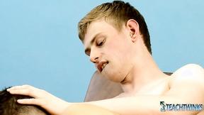 TeachTwinks: Hungry Twinks Aaron Aurora & Freddie White Push Limits In Fiery F