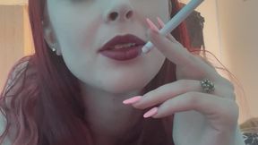 Smoking and relaxing with a little chat