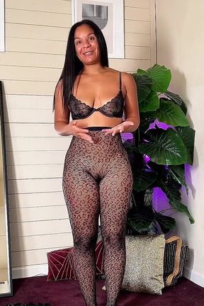 Transparent Pantyhose Try Ono