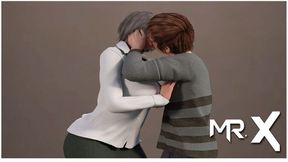 Lust Epidemic: passionate kiss with Stepmommy #67