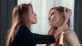 Two Hott Redhead Lesbians Strapon Fuck - Rossy Bush American