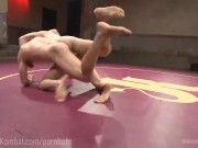 Nude Wrestling Domination