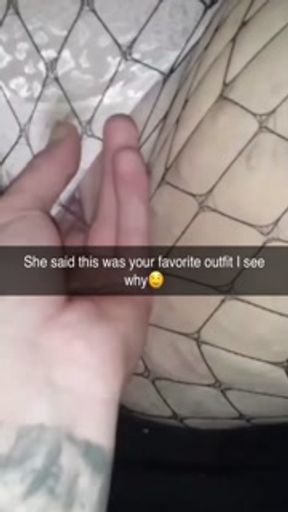 Boyfriends best friend sends snap chat of him fucking me
