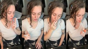 SFW- Ignoring you and smoking a cigarette