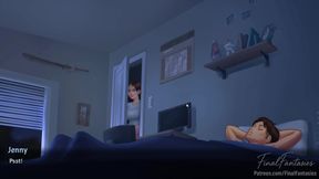 Lewd Game Featuring Jenny Sexiest Character Riding HUGE Cock